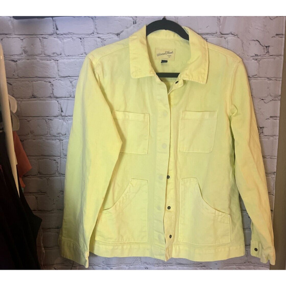 Universal Thread Long Sleeve Snap Front Denim Chore Jacket Women's - Size S - Picture 5 of 7